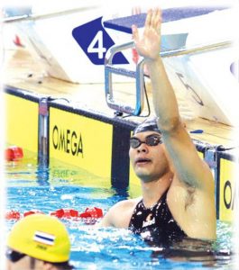 Kristof Milak của Hungary giành chiến thắng ở cự ly 200m bơi bướm